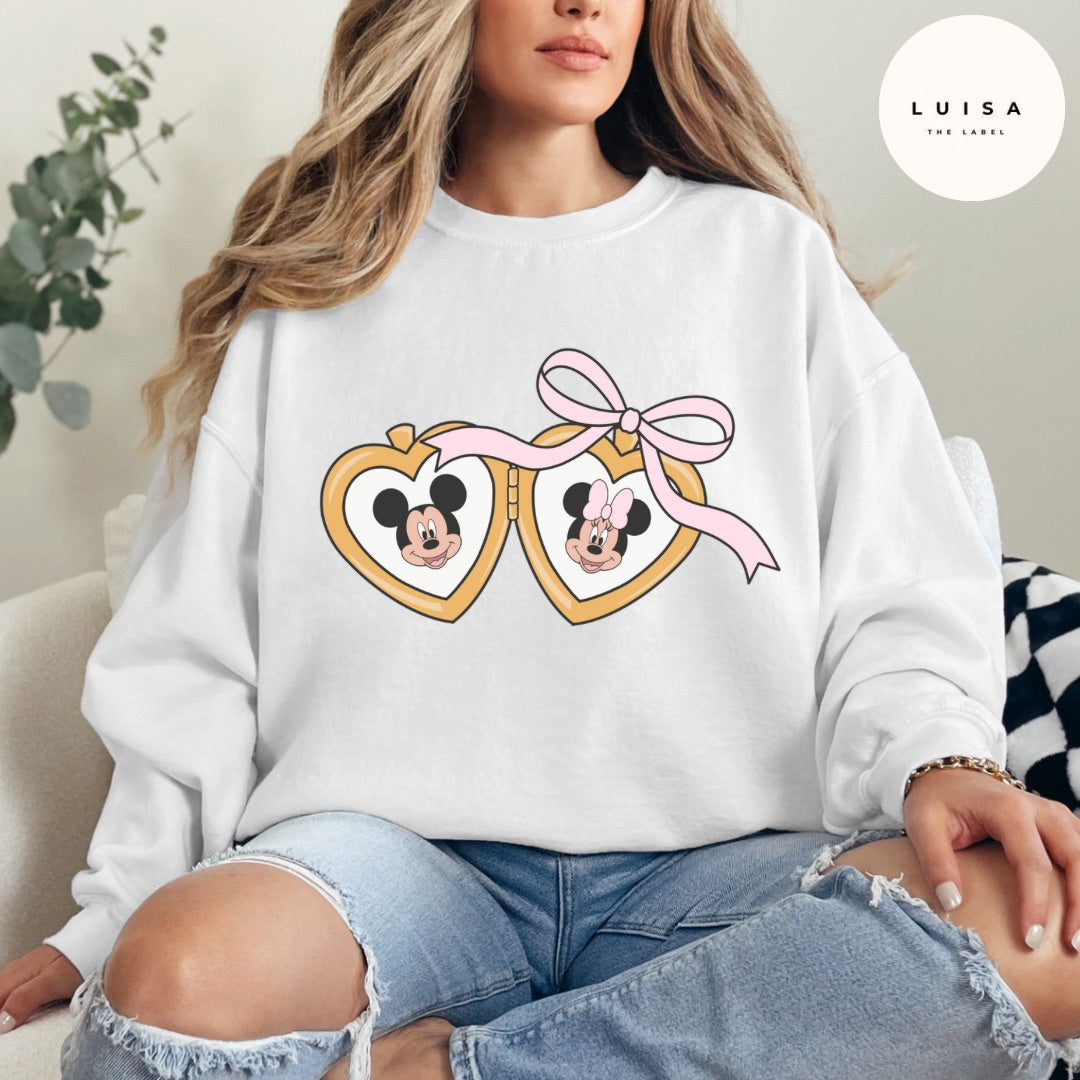 Sweetheart Locket Crewneck