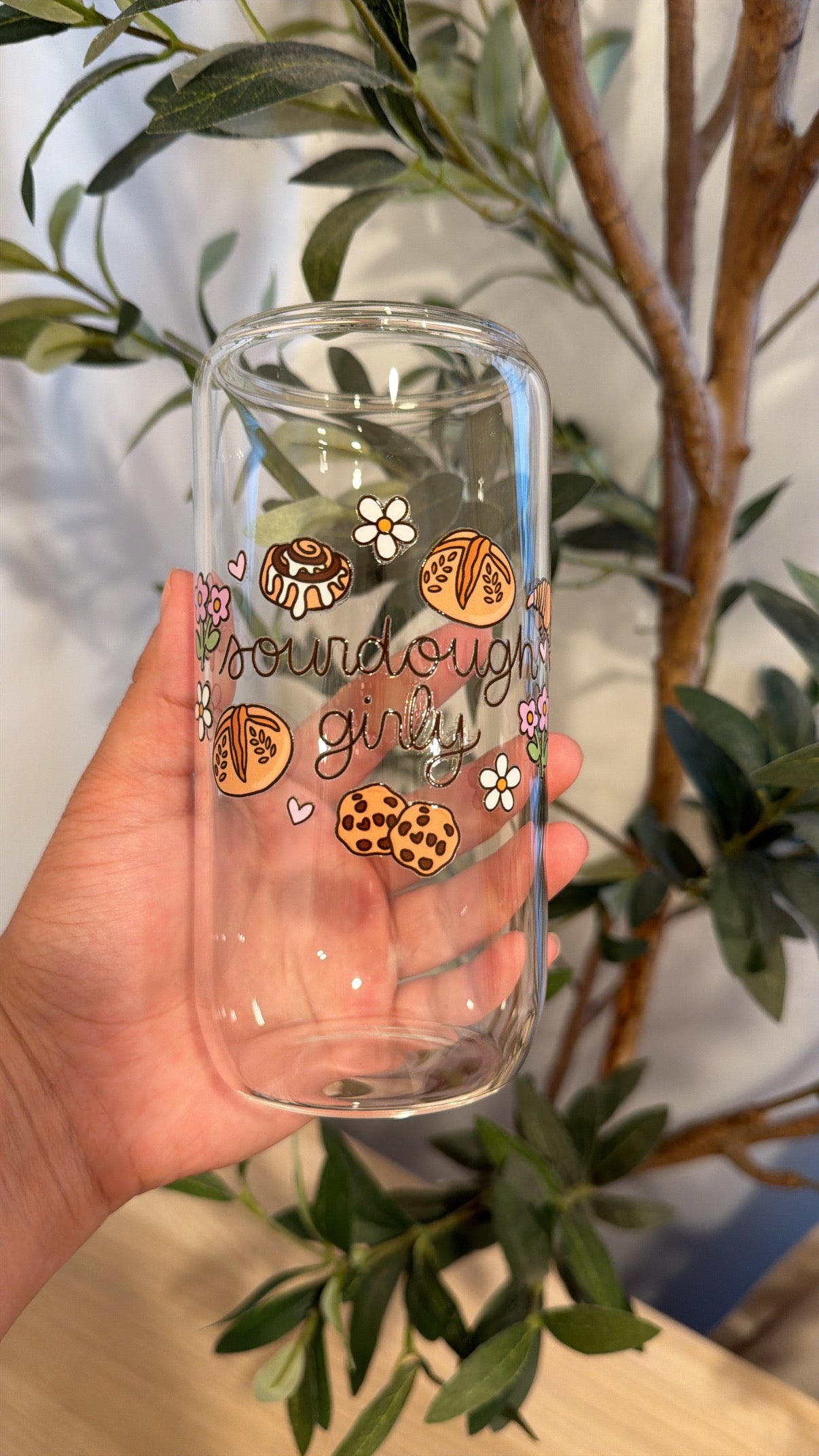 SourDough Girly Glass Can