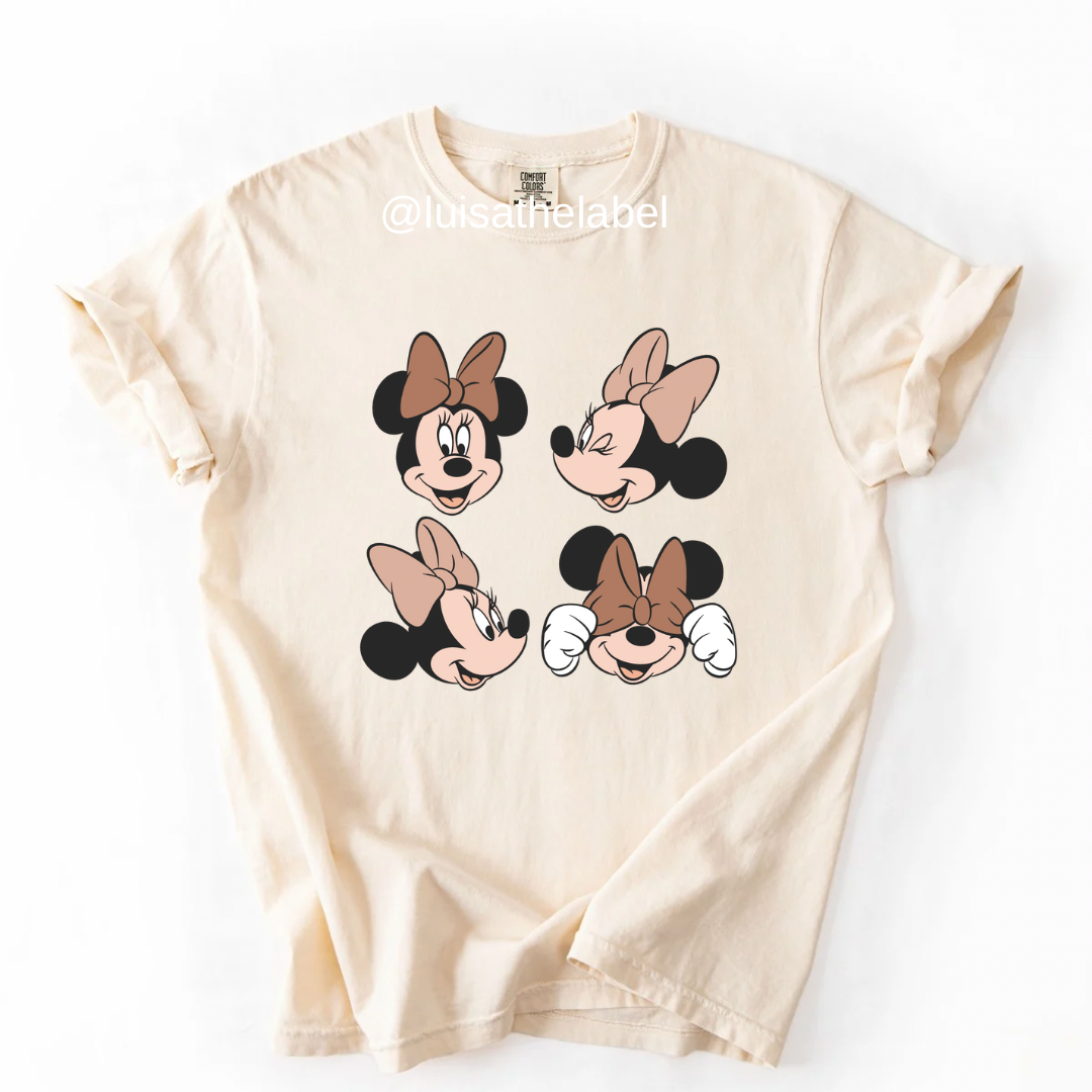 Neutral Minnie Tee