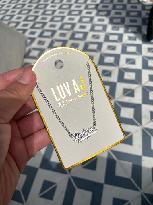 The MLB Nameplate - Silver