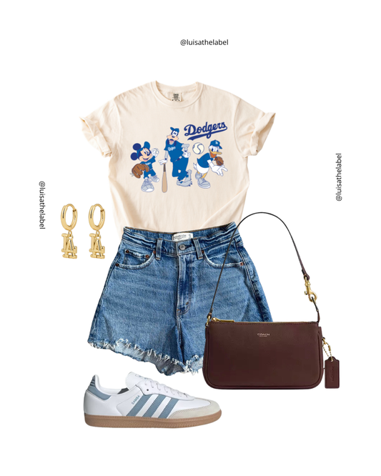 Dodgers Mickey Group - Tee