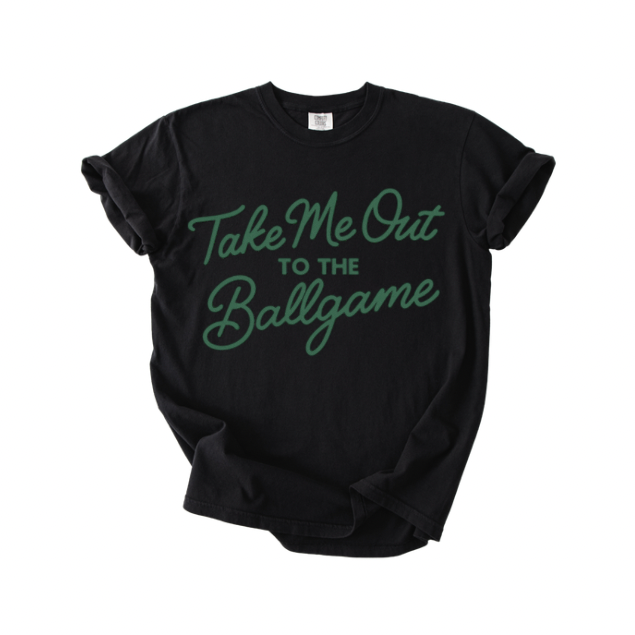 Take me out to the BallGame - Black