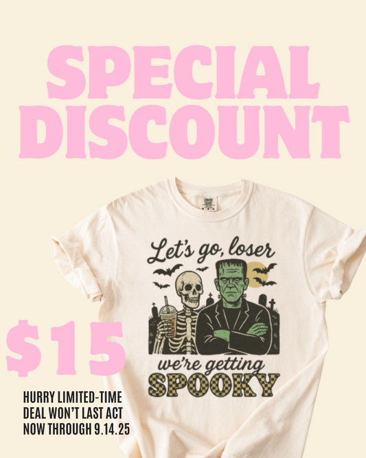 Let’s go Loser, we’re getting spooky