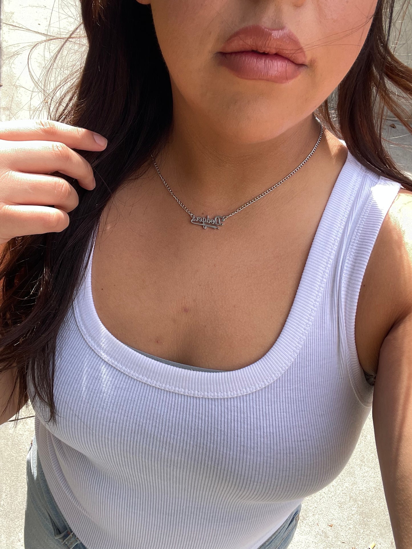 The MLB Nameplate - Silver