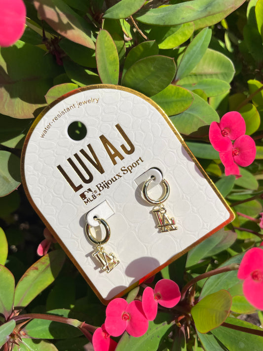 La Charm Hoops Gold - PreOrder