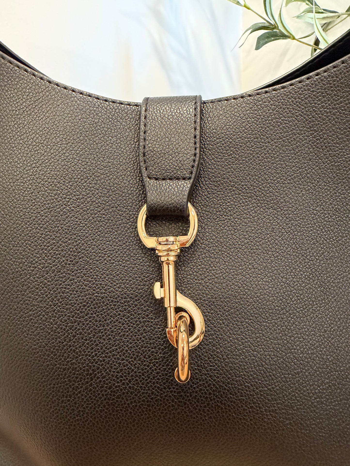 Stacey Hobo Vegan Leather Tote