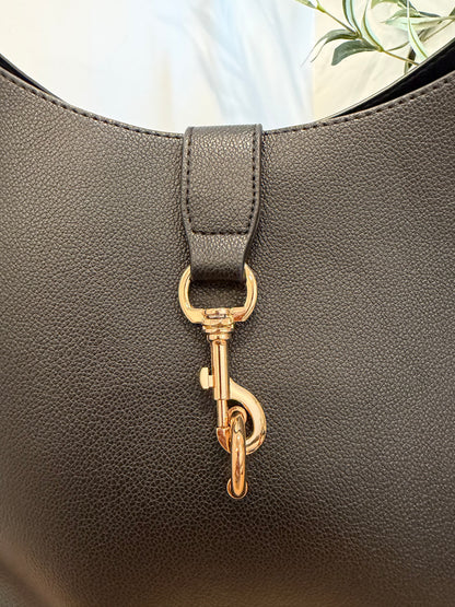 Stacey Hobo Vegan Leather Tote
