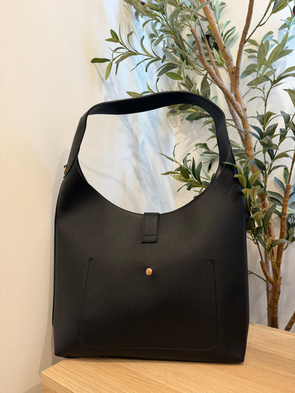 Stacey Hobo Vegan Leather Tote