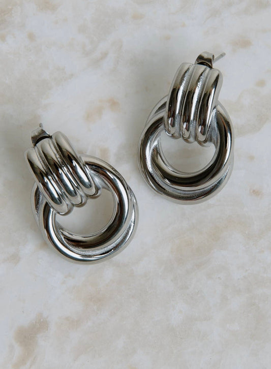 PREORDER ELLA EARRINGS - Silver